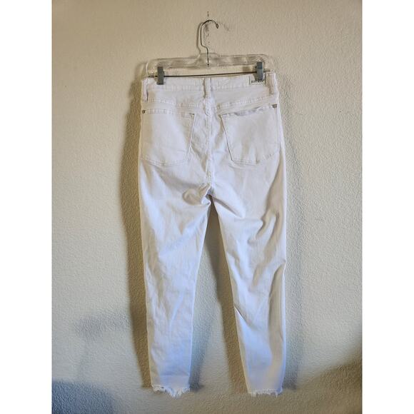 Judy Blues Skinny Fit White Denim Jeans-11/30 - Picture 2 of 11